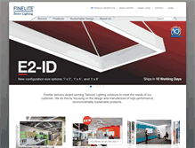Tablet Screenshot of finelite.com